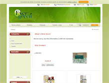 Tablet Screenshot of ever-green.com.pl